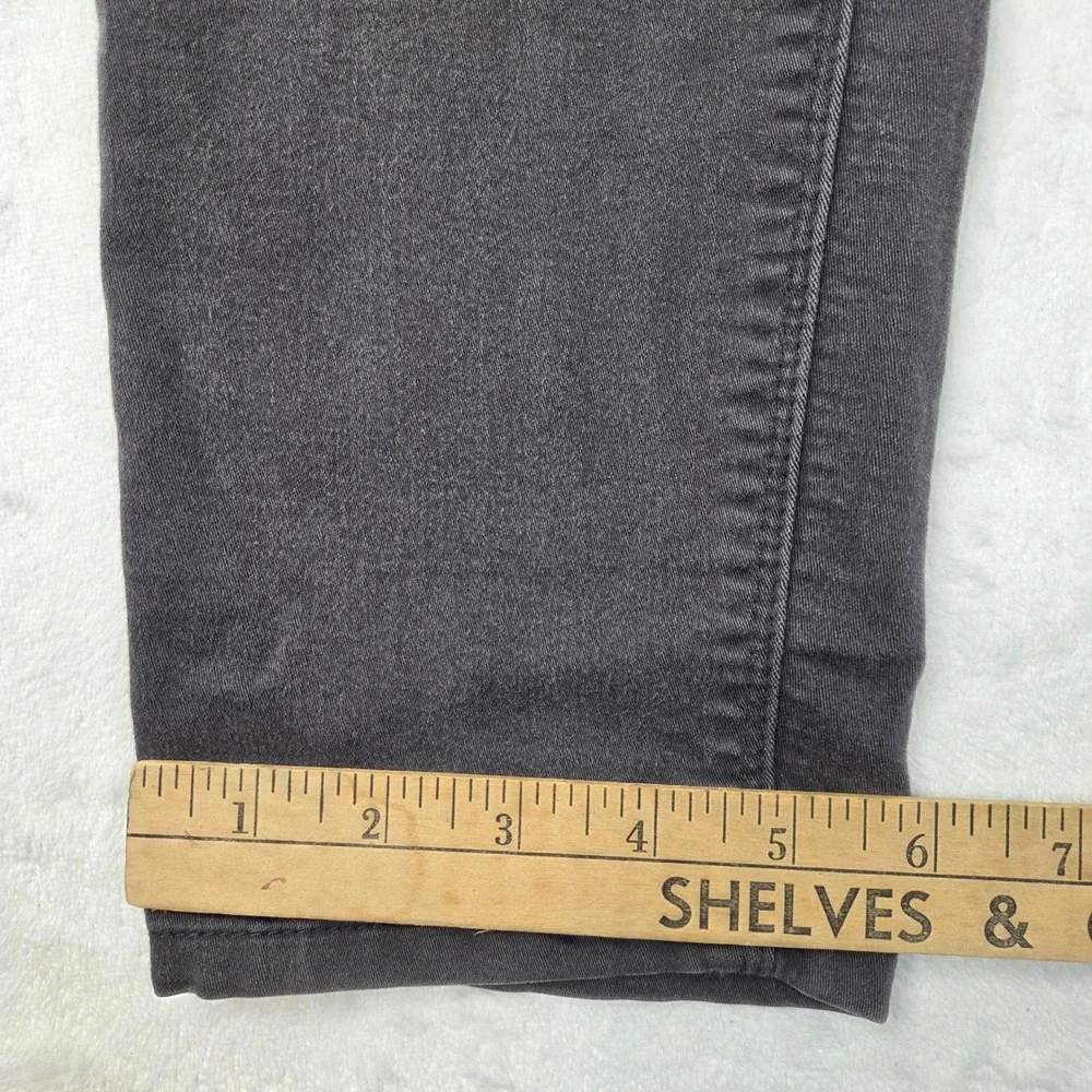 Democracy Pants Women 12 Gray Zipper Pockets 